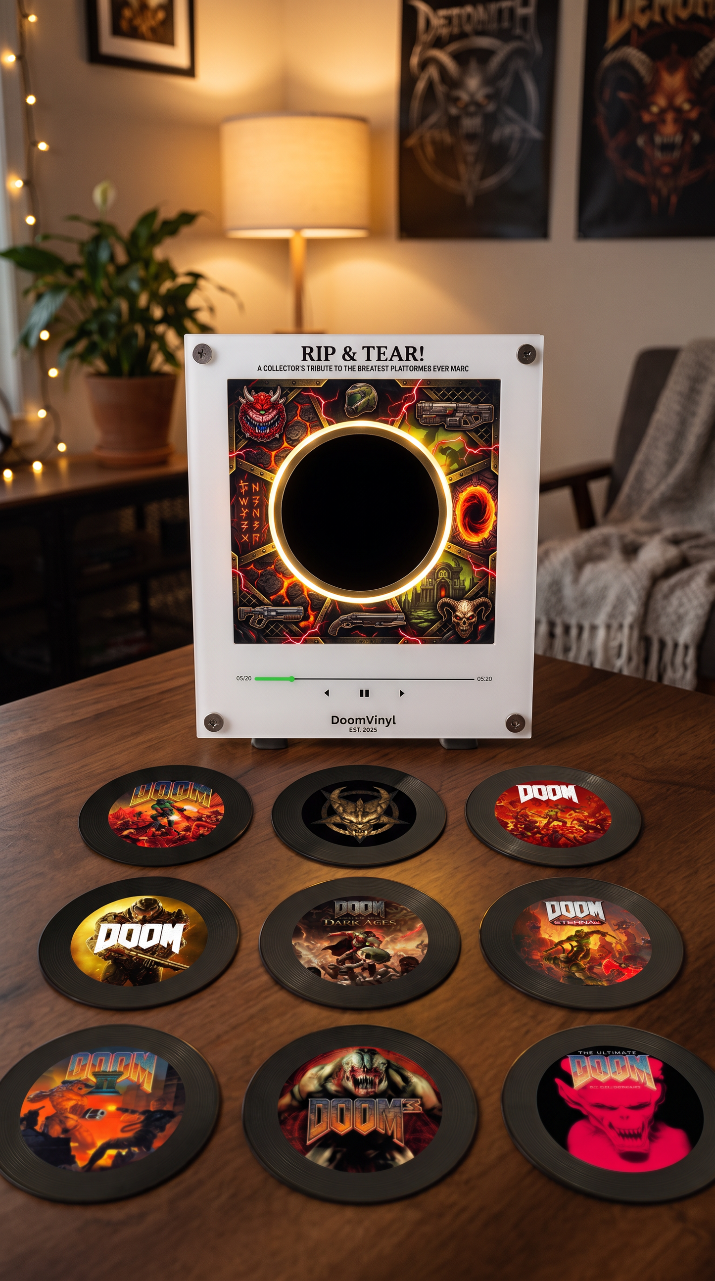 Doom Fridge Vinyl Player
